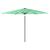 Umbrelă soare de grădină cu stâlp din oțel verde 288x288x225 cm GartenMobel Dekor