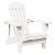 Scaun Adirondack, alb, 69x85x90,5 cm, lemn masiv de brad GartenMobel Dekor