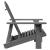 Scaun Adirondack, gri, 69x85x90,5 cm, lemn masiv de brad GartenMobel Dekor