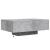 Măsuță de cafea cu lumini LED, gri beton, 85x55x31 cm GartenMobel Dekor