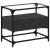 Dulap TV blat sticlă, negru, 60x35x51 cm lemn prelucrat GartenMobel Dekor