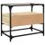 Dulap TV blat sticlă, stejar sonoma, 60x35x51 cm lemn prelucrat GartenMobel Dekor