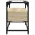 Dulap TV blat sticlă, stejar sonoma, 60x35x51 cm lemn prelucrat GartenMobel Dekor