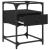 Noptiere, 2 buc., negru, 40x40x55 cm, lemn prelucrat GartenMobel Dekor