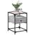 Noptiere, 2 buc., gri sonoma, 40x40x55 cm, lemn prelucrat GartenMobel Dekor
