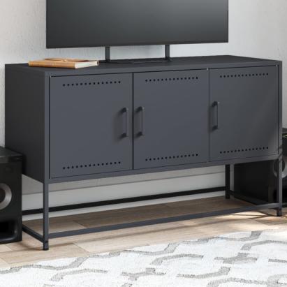 Dulap TV, antracit, 100,5x39x60,5 cm, oțel GartenMobel Dekor
