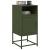 Noptiere, 2 buc., verde olive, 36x39x78 cm, oțel GartenMobel Dekor
