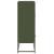 Dulap înalt, verde măsliniu, 68x39x111,5 cm, oțel laminat rece GartenMobel Dekor