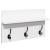 Set de mobilier pentru hol, 4 piese, alb, lemn prelucrat GartenMobel Dekor