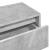 Set de mobilier pentru hol, 4 piese, gri beton, lemn prelucrat GartenMobel Dekor