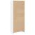 Bibliotecă, alb, 57x28,5x141 cm, lemn prelucrat GartenMobel Dekor