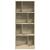 Bibliotecă, stejar sonoma, 57x28,5x141 cm, lemn prelucrat GartenMobel Dekor
