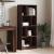 Bibliotecă, stejar maro, 57x28,5x141 cm, lemn prelucrat GartenMobel Dekor