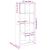 Bibliotecă, stejar maro, 57x28,5x141 cm, lemn prelucrat GartenMobel Dekor