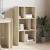 Bibliotecă, stejar sonoma, 57x28,5x107,5 cm, lemn prelucrat GartenMobel Dekor