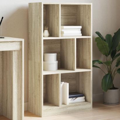 Bibliotecă, stejar sonoma, 57x28,5x107,5 cm, lemn prelucrat GartenMobel Dekor