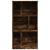 Bibliotecă, stejar fumuriu, 57x28,5x107,5 cm, lemn prelucrat GartenMobel Dekor