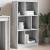 Bibliotecă, gri sonoma, 57x28,5x107,5 cm, lemn prelucrat GartenMobel Dekor