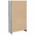 Bibliotecă, gri sonoma, 57x28,5x107,5 cm, lemn prelucrat GartenMobel Dekor
