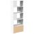 Bibliotecă, alb, 70x36x189 cm, lemn prelucrat GartenMobel Dekor