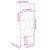 Bibliotecă, alb, 70x36x189 cm, lemn prelucrat GartenMobel Dekor