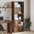 Bibliotecă, stejar fumuriu, 70x36x189 cm, lemn prelucrat GartenMobel Dekor
