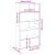 Bibliotecă, alb, 100x36x189 cm, lemn prelucrat GartenMobel Dekor