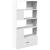 Bibliotecă, alb, 100x36x189 cm, lemn prelucrat GartenMobel Dekor
