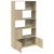 Bibliotecă, stejar sonoma, 100x36x189 cm, lemn prelucrat GartenMobel Dekor