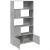 Bibliotecă, gri beton, 100x36x189 cm, lemn prelucrat GartenMobel Dekor