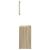 Set mobilier de baie, 2 piese, stejar sonoma, lemn prelucrat GartenMobel Dekor