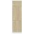 Dulap pentru frigider, stejar Sonoma, 60 x 57 x 207 cm, PAL GartenMobel Dekor