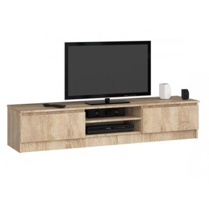 Comoda pentru TV, placa laminata, 4 rafturi, stejar Sonoma, 160x40x33.4 cm GartenVIP DiyLine