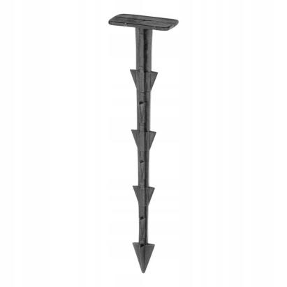 Cui fixare folie straturi, pentru gradina si sera, lungime 15 cm, negru MultiMark GlobalProd