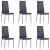 Set mobilier de bucătărie, 7 piese, gri GartenMobel Dekor
