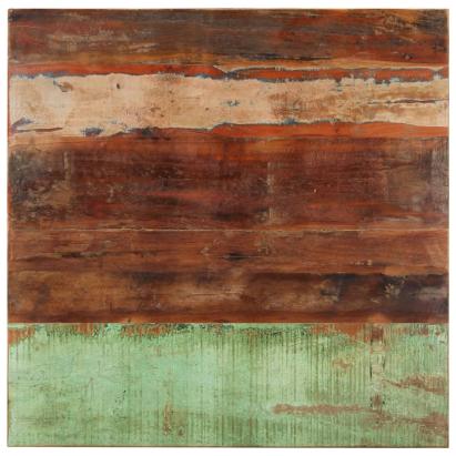 Blat de masă pătrat, 80 x 80 cm, lemn masiv reciclat, 15-16 mm GartenMobel Dekor