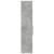 Dulap înalt, gri beton, 70x42,5x185 cm, lemn prelucrat GartenMobel Dekor