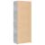 Dulap înalt, gri beton, 70x42,5x185 cm, lemn prelucrat GartenMobel Dekor