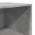 Dulap înalt, gri beton, 50x41x185 cm, lemn prelucrat GartenMobel Dekor