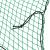 Plasă de remorcă cu funie elastică, verde, 3,5x2,5 m, PP GartenMobel Dekor