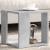 Măsuță de cafea, gri beton, 32x32x30 cm, lemn prelucrat GartenMobel Dekor