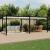 Foișor de grădină, acoperiș retractabil, crem, 3x6 m, aluminiu GartenMobel Dekor