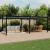 Foișor de grădină, acoperiș retractabil antracit 3x6 m aluminiu GartenMobel Dekor