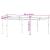Foișor de grădină, acoperiș retractabil antracit 3x6 m aluminiu GartenMobel Dekor