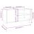 Dulap pentru discuri stejar sonoma 84,5x38x48 cm lemn prelucrat GartenMobel Dekor