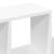 Raft de perete, alb, 100x20x53 cm, lemn prelucrat GartenMobel Dekor