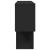 Raft de perete, negru, 100x20x53 cm, lemn prelucrat GartenMobel Dekor