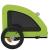 Remorcă de bicicletă animale companie, verde textil oxford/fier GartenMobel Dekor