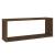 Rafturi de perete cub, 2 buc., stejar maro, 60x15x23 cm, lemn GartenMobel Dekor