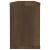 Rafturi de perete cub, 6 buc., stejar maro, 60x15x23 cm, lemn GartenMobel Dekor